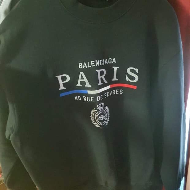 발렌시아가 파리스 맨투맨 