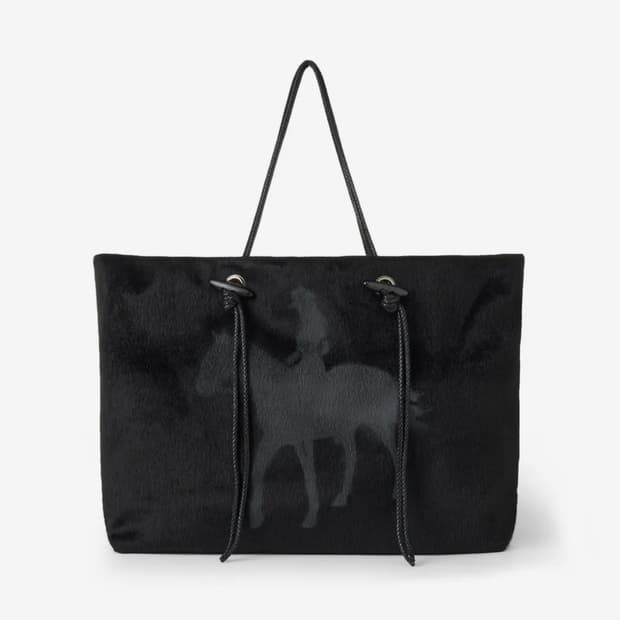 새상품 / 2000아카이브 / 홀스 백 블랙