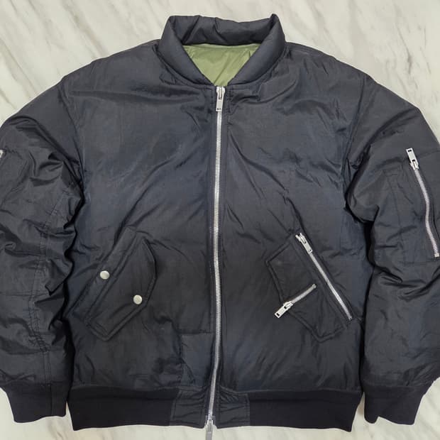 Laine(레인) 다운 ma-1 점퍼