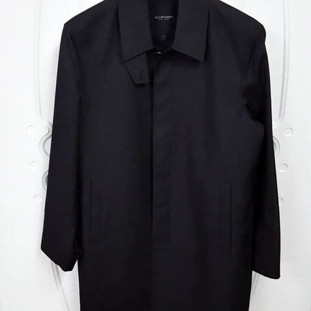 질스튜어트 남성 봄가을 트렌치 맥코트 블랙 M