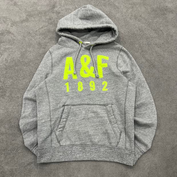 L 아베크롬비 A&F 그레이 후드티