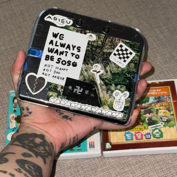 식빵 닌텐도2ds+튀동숲+친구모아아파트 일괄