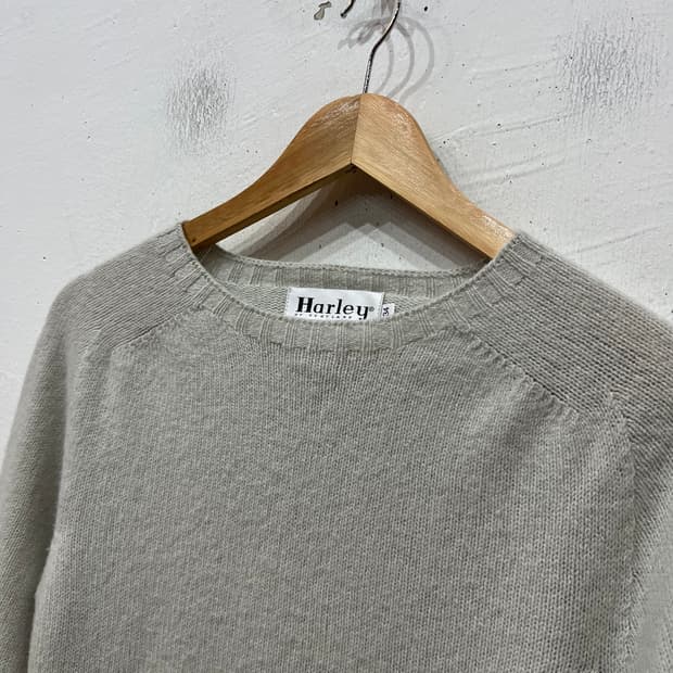 할리오브스코틀랜드 램스울 니트 우먼즈