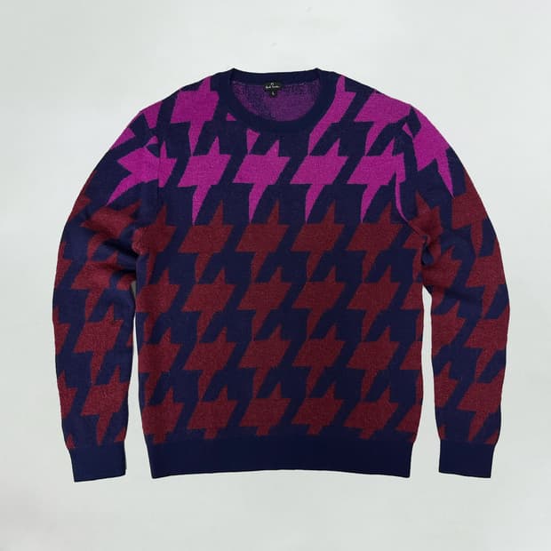 폴스미스 울모헤어 하운드투스 니트