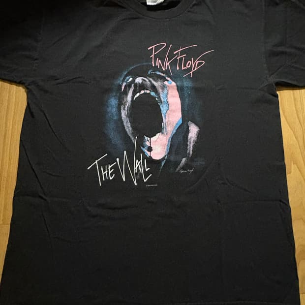 1982 pink floyd the wall vtg t shirt