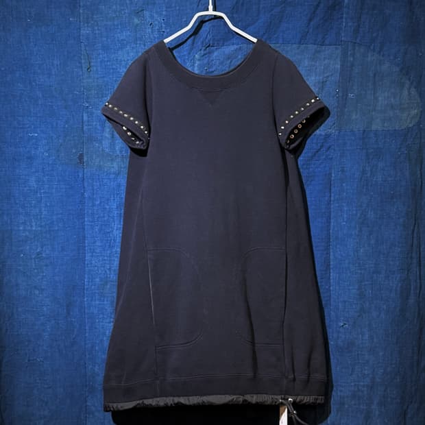 44-55 ) Sacai Stud Cotton Dress