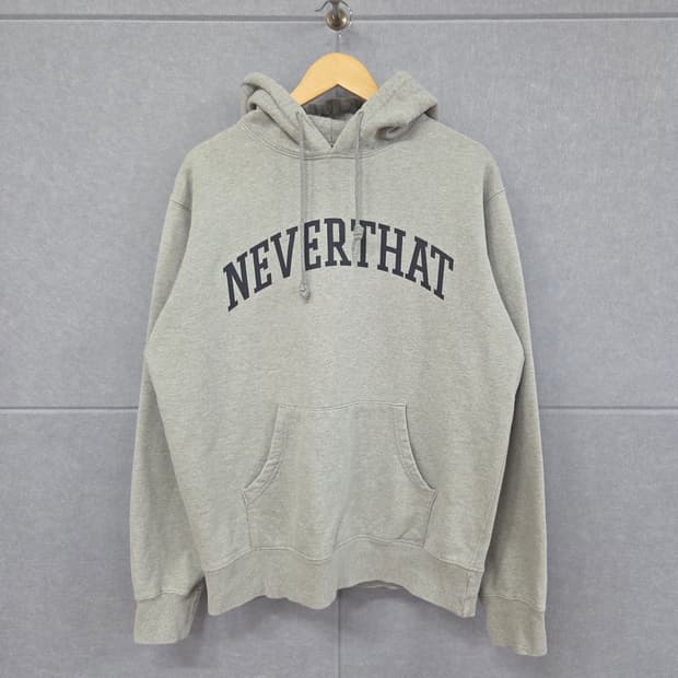 thisisneverthat 디스이즈네버댓 로고 후드티 그레이