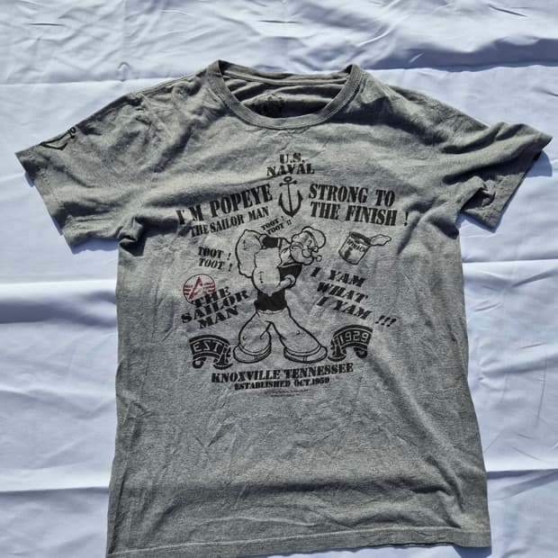 Alpha Industries Popeye 반팔티 M