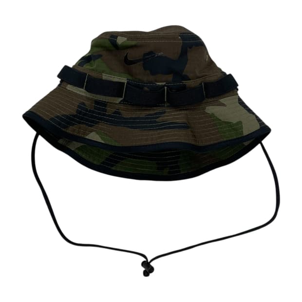 나이키 부니 밀리터리 카모 버킷햇 모자 L-XL