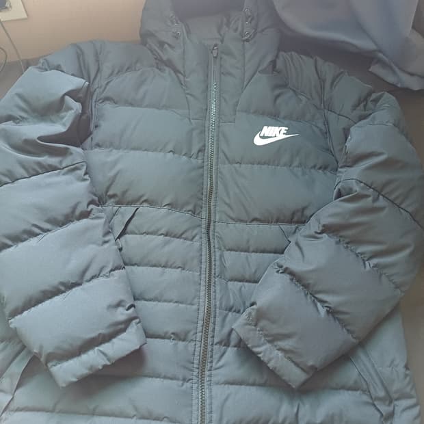 나이키 패딩 블랙 xl사이즈