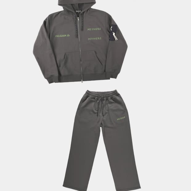 하이산 후드집업 + 팬츠 일괄판매