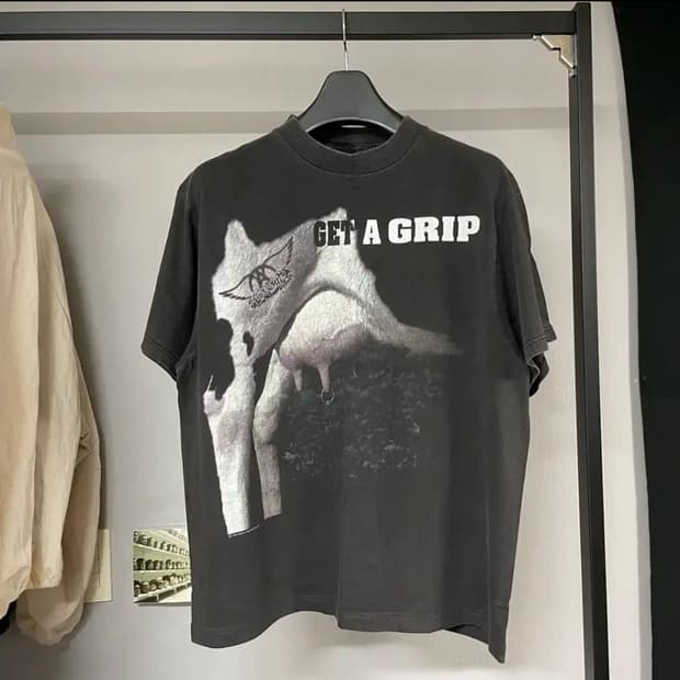 에어로스미스 90s 밴드티