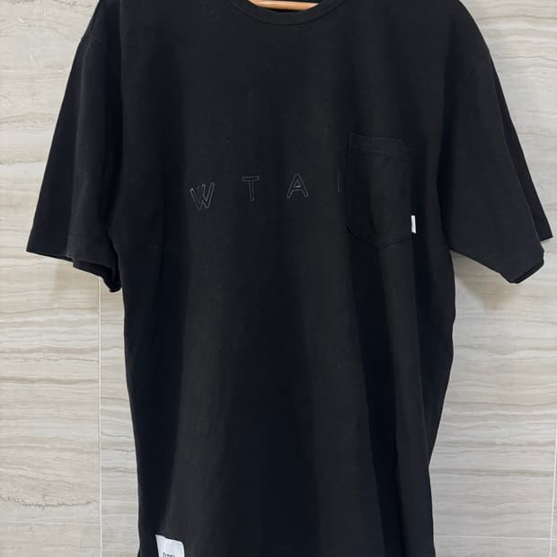 Wtaps 더블탭스 포켓 반팔티