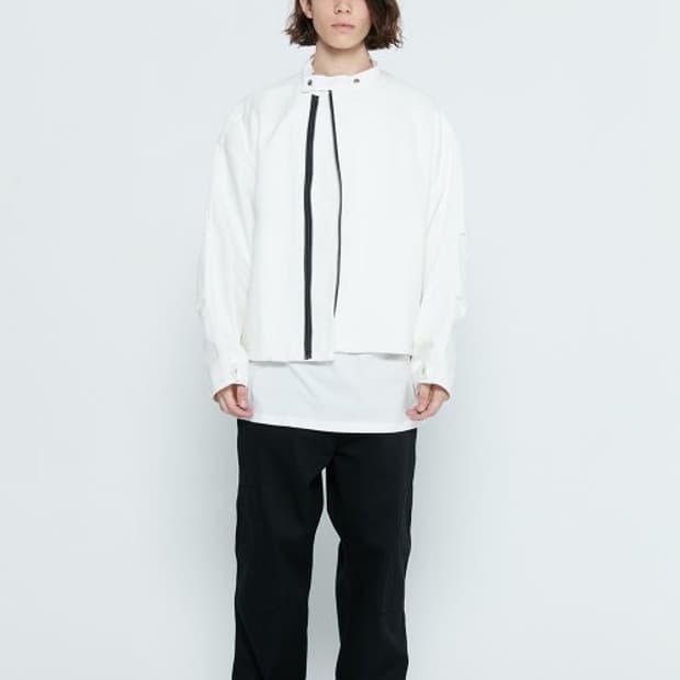 플라스틱 프로덕트 코튼 바이커 자켓 S