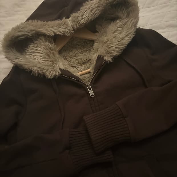 브랜디멜빌 울프죠 후드집업 브라운