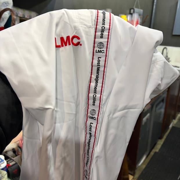 LMC 트랙팬츠 화이트 M