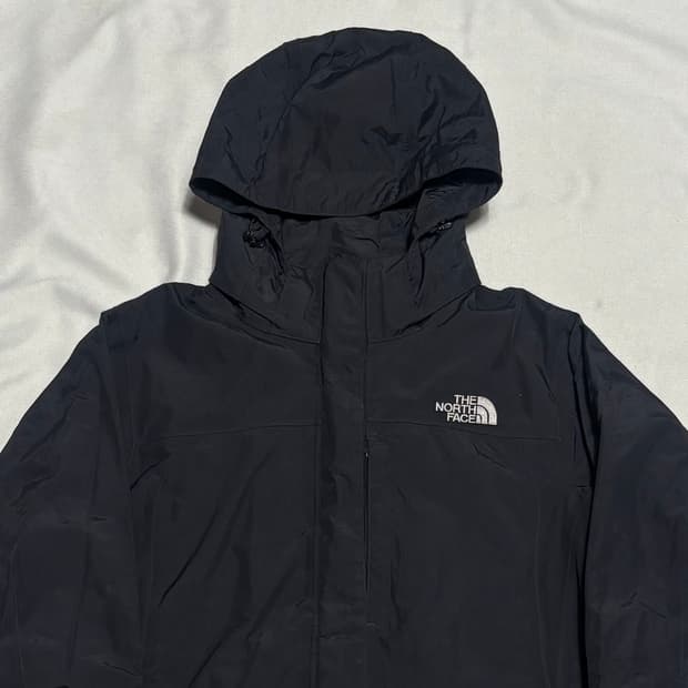 95 노스페이스 하이벤트 블랙 후드 바람막이