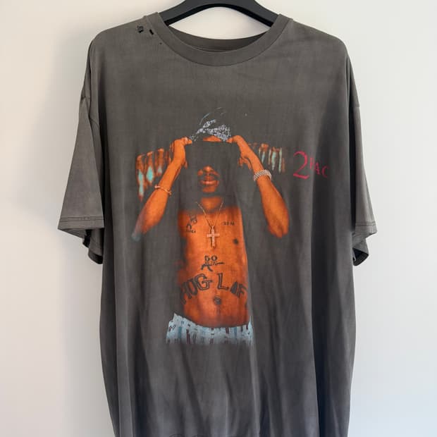 [XL] 90s 2pac 투팍 반팔 티셔츠 All Eyes On Me