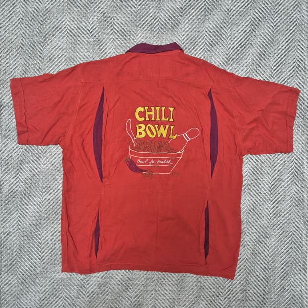 90s 빈티지 bowls over 볼링셔츠 (L)