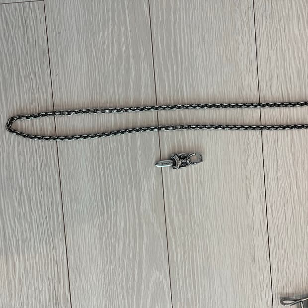 크롬하츠 페이퍼체인 24인치 + 대거 팬던트 / 센텀 크롬하츠 구매