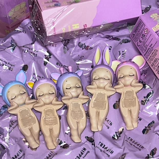 소니엔젤 드리밍히퍼 5개 일괄 사슴 토끼 기린 쥐 돼지