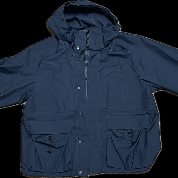 쿠어 유틸리티 소프트쉘 후디드 파카(다크네이비 M)