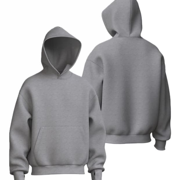 인템포무드 해비 코튼 썸홀 후디 L