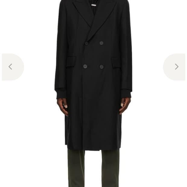 솔리드옴므 더블 롱 코트
