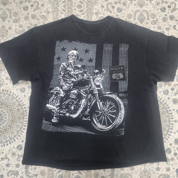 DELTA ROUTE 66 스컬레톤 바이커티 (105-110)