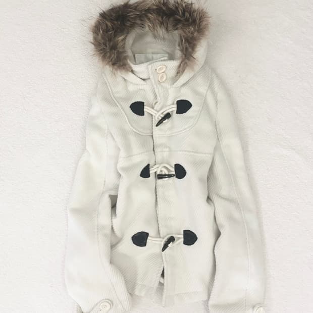 Lizlisa 고전 리즈리사 크림떡볶이후드퍼 코트 히메갸루라떼갸루