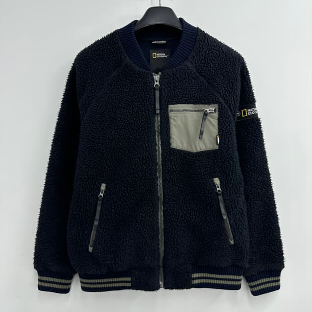 95 내셔널지오그래픽 남자 양털 뽀글이 자켓