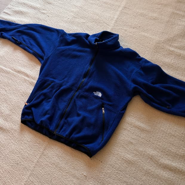 빈티지 90s the northface zip up  fleece