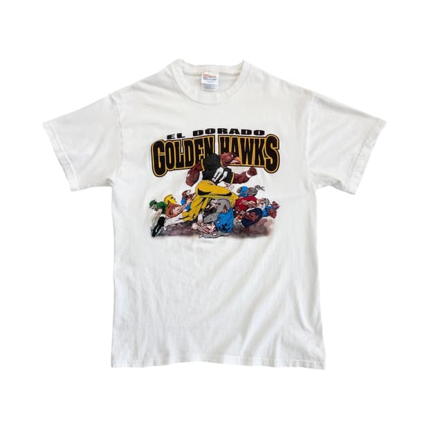 90's 헤인즈 풋볼 반팔티셔츠