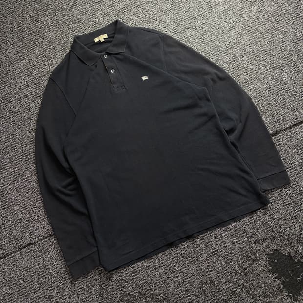 버버리 런던 클래식 미니멀 피케이 셔츠 3272