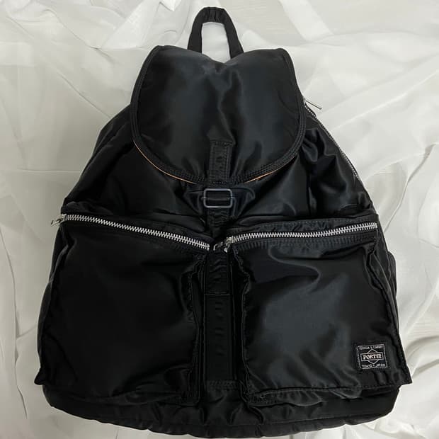 미사용급)PORTER 포터 탱커 럭색 백팩 지퍼형