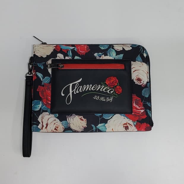 23구 골프 플라멩코 장미 클러치
