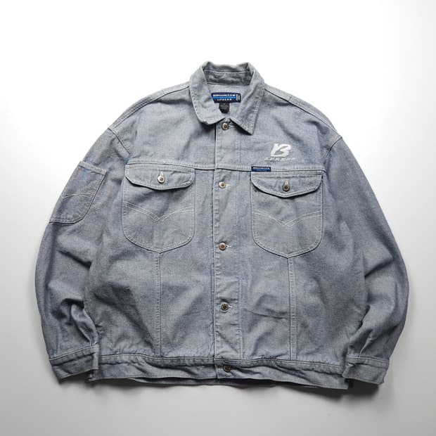 브룩클린 엑스프레스 USA 빈티지 데님 트러커 자켓 (110)