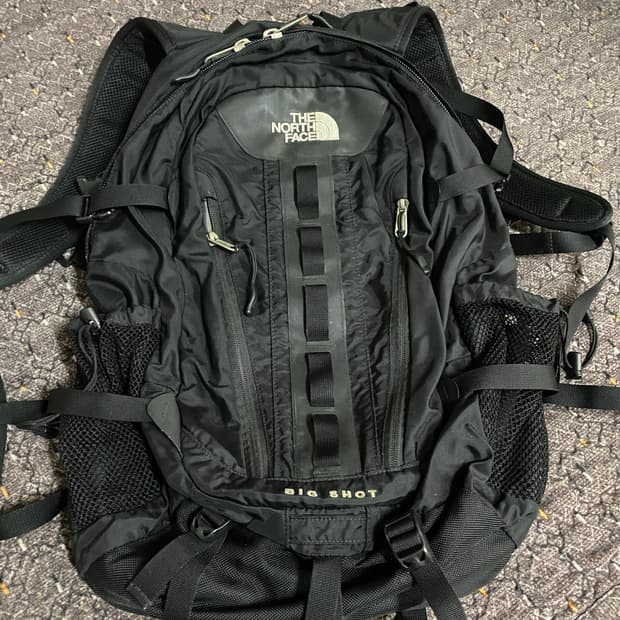 노스페이스 빅샷 백팩 블랙