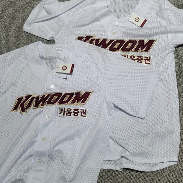 키움 히어로즈 유니폼 100/105 사이즈 두벌 커플용
