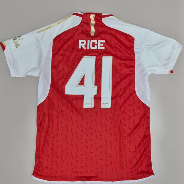 (하자 있음) 23 24 아스날 라이스 반팔 유니폼 L사이즈