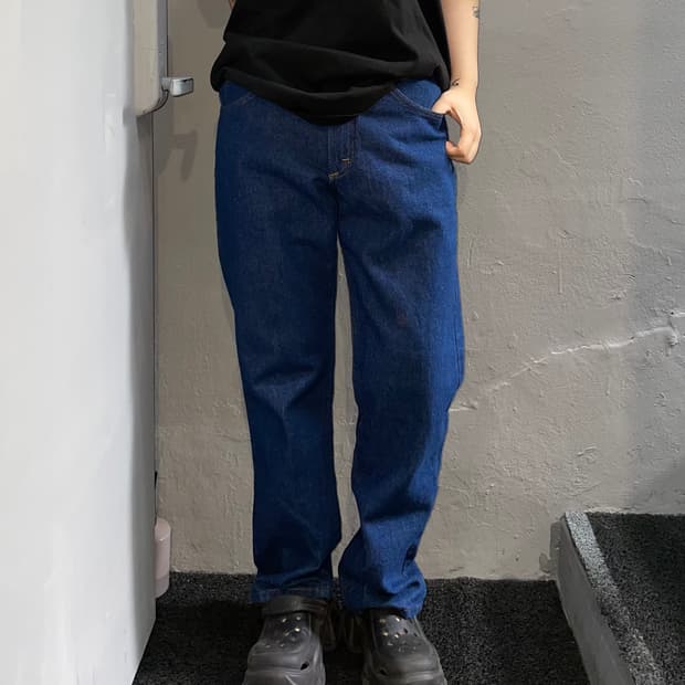 LEE Riders 진청 데님 팬츠