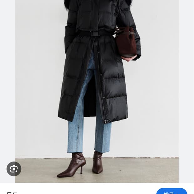 문트 3단 분리 롱패딩(원가 522900)