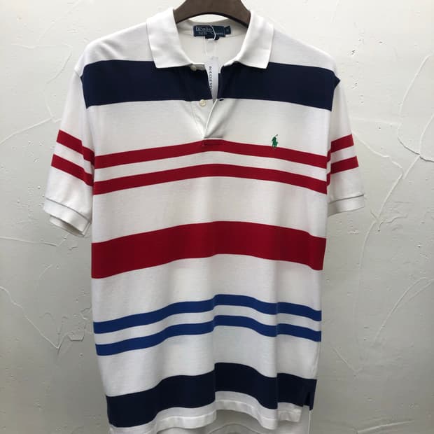 90s 폴로 스트라이프 카라티