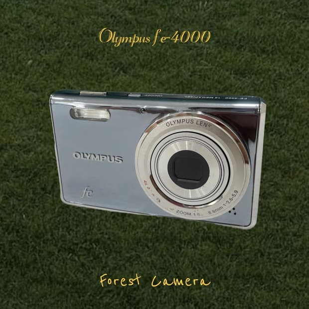 올림푸스 fe-4000 빈티지디카 디지털카메라