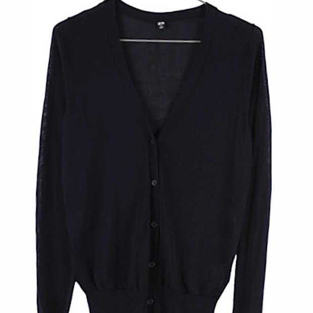 UNIQLO Navy Basic Cardigan