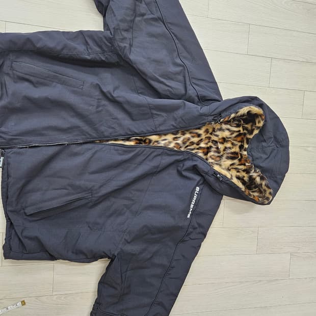 슈프림 포우 퍼 리버시블 후드 트랙 자켓 L사이즈