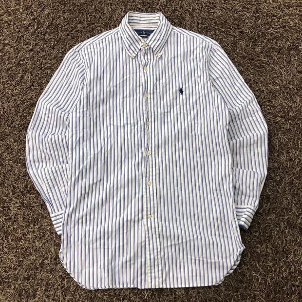 폴로 랄프로렌 스트라이프 셔츠 실측 95-100