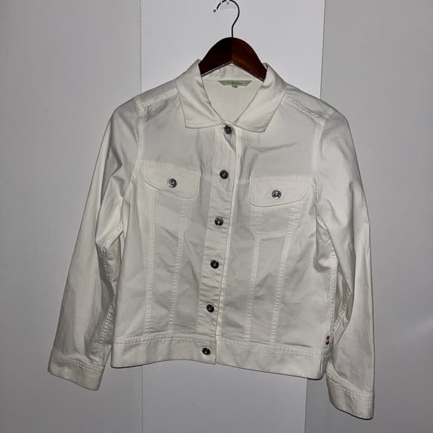 White Trucker Jacket / 빈티지 트러커 자켓