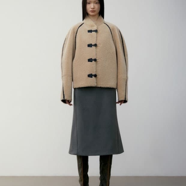 Low classic 로우클래식 시어링 리버시블 자켓 S