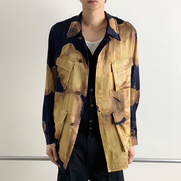 베드 제이 더블유 포드 밀리터리 실크 셔츠 자켓